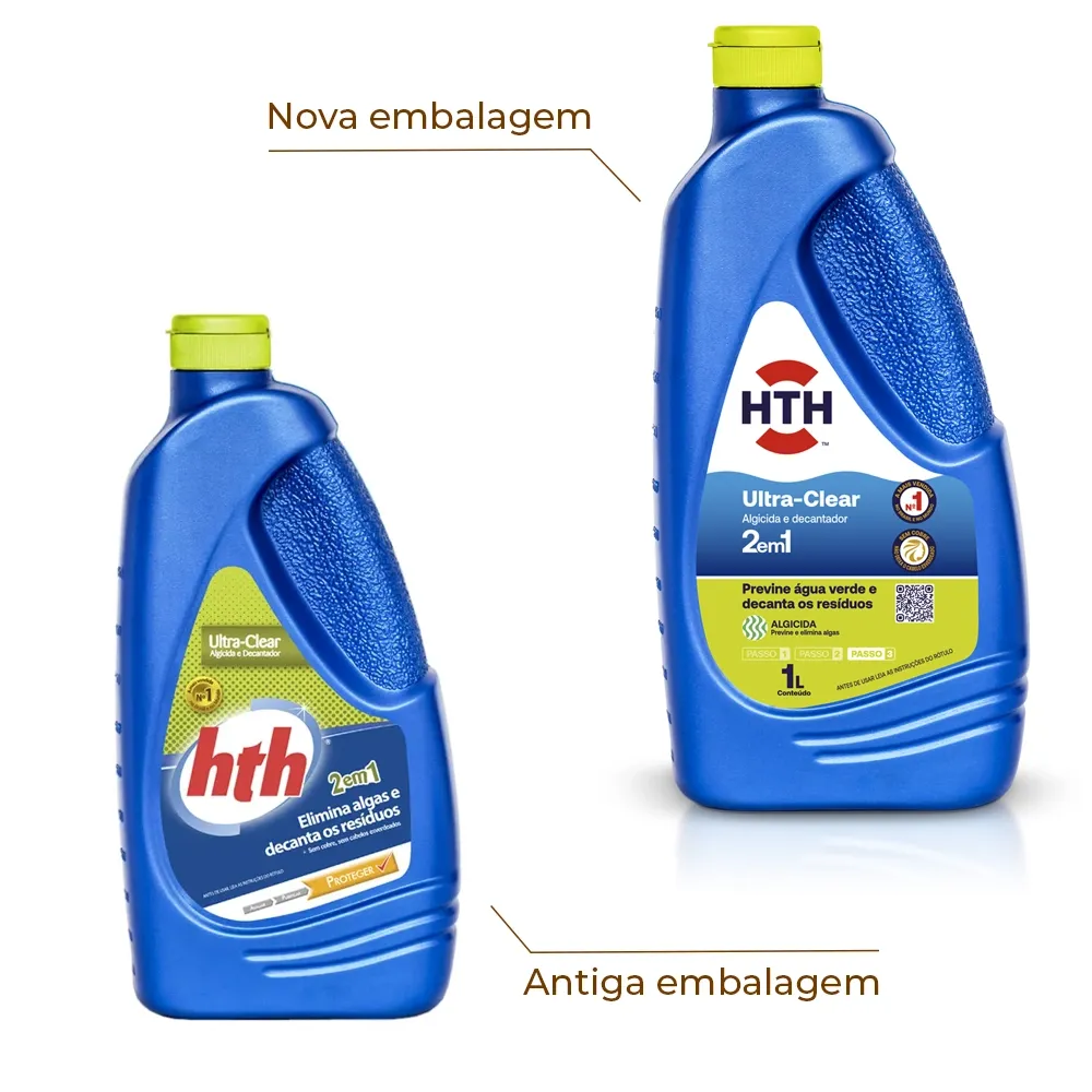 Algicida Ultra-Clear 2 em 1 HTH